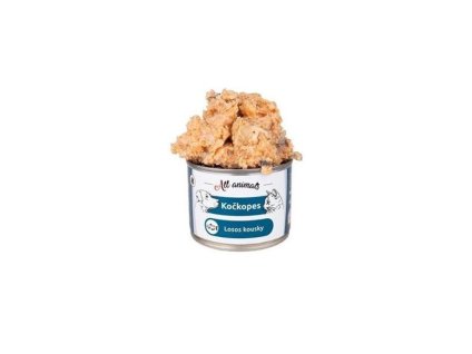 Konzerva ALL ANIMALS Kočkopes kousky lososa 200g