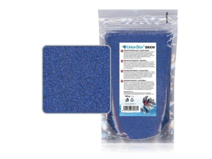 Betta akvarijní štěrk UNIONSTAR Deco tmavě modrý 300g