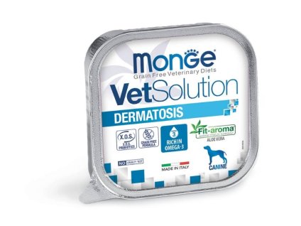 Konzerva MONGE Vet Dog Dermatosis 150g
