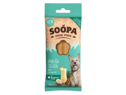 SOOPA dentální tyčinky Paw-Na Colada 100g