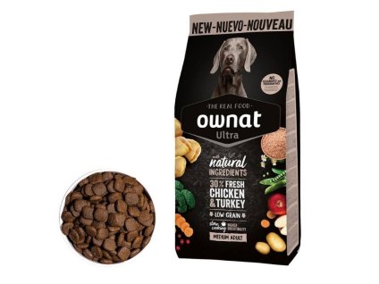 OWNAT Ultra Dog Medium Adult 12kg