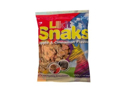 LIKIT Snaks srdíčka apple cinnamon 100g