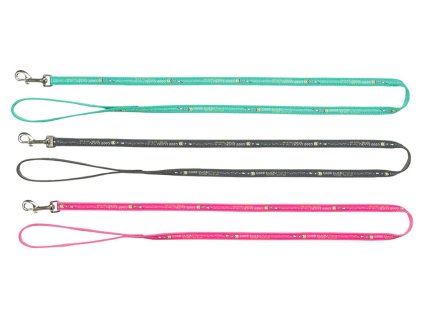 Postroj s vodítkem pro kočku TRIXIE s motivem Good Luck (XL) 34-57x1,3cm (MIX BAREV)