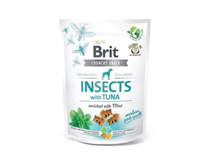 BRIT Crunchy Snack Insects with Tuna with Mint 200g