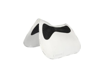 Všestranná podsedlová dečka ACAVALLO Twin Sided Gel Grip white VS FULL