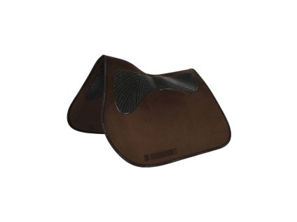 Všestranná podsedlová dečka ACAVALLO Twin Sided Gel Grip brown VS FULL