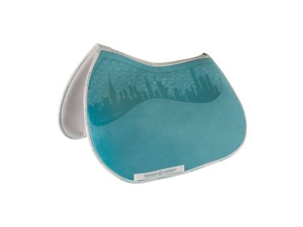 Všestranná podsedlová dečka ACAVALLO Louvre Bamboo sky blue VS FULL