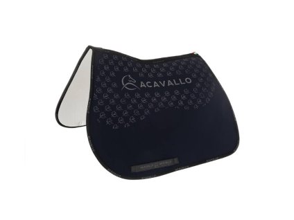 Všestranná podsedlová dečka ACAVALLO Lycra Bamboo Silicone Grip dark blue/black VS FULL