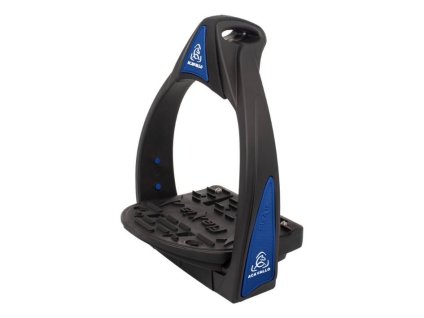 Bezpečnostní třmeny ACAVALLO Flexia black/royal