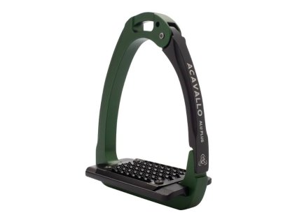 Bezpečnostní třmeny ACAVALLO Arena Aluplus 2.0 hunter green