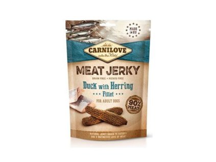 CARNILOVE Meat Jerky Duck with Herring Fillet 100g