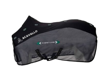 Magnetická deka ACAVALLO černá 115cm