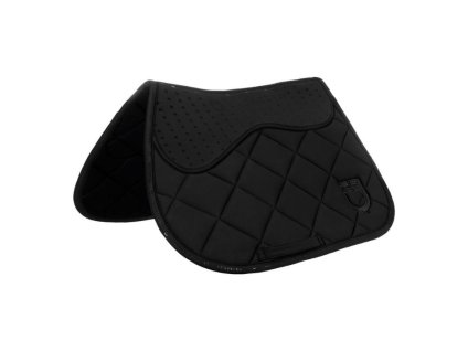 Všestranná podsedlová dečka EQUESTRO Silica Plus black VS FULL