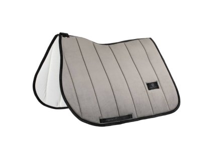Všestranná podsedlová dečka EQUESTRO Louvre grey/black VS FULL