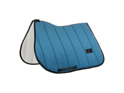 Všestranná podsedlová dečka EQUESTRO Louvre ocean/black VS FULL