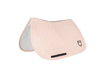 Všestranná podsedlová dečka EQUESTRO prošívaná cameo rose VS (DOPRODEJ)