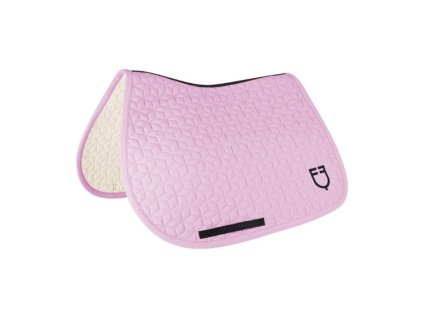 Všestranná podsedlová dečka EQUESTRO prošívaná orchid bouquet VS FULL (DOPRODEJ)