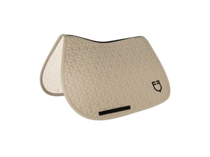 Všestranná podsedlová dečka EQUESTRO prošívaná oxford tan VS (DOPRODEJ)