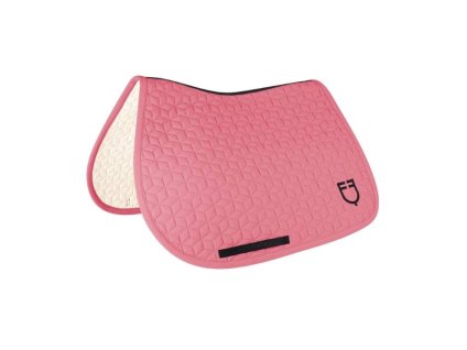 Všestranná podsedlová dečka EQUESTRO prošívaná sun kissed coral VS FULL