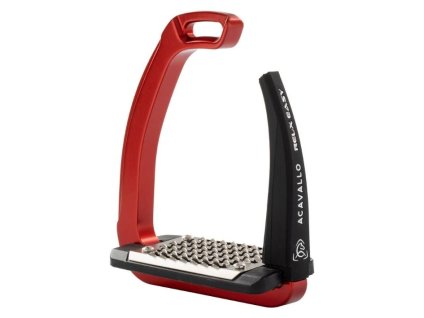 Bezpečnostní třmeny ACAVALLO Rel-X Easy red