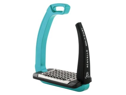 Bezpečnostní třmeny ACAVALLO Rel-X Easy sky blue (DOPRODEJ)