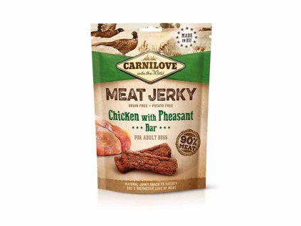 CARNILOVE Meat Jerky Chicken with Pheasant Bar 100g