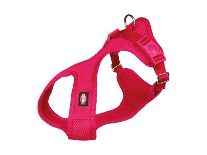 Postroj TRIXIE Soft vypolstrovaný růžový (S-M) 2x35-60cm