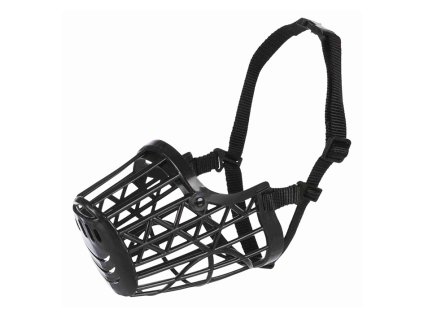 Náhubek TRIXIE plastový černý (XL) 35cm