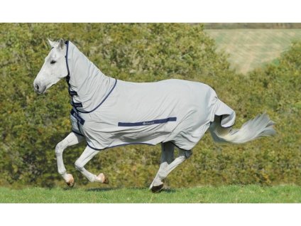Deka proti hmyzu BUCAS Sweet-itch silver 95cm