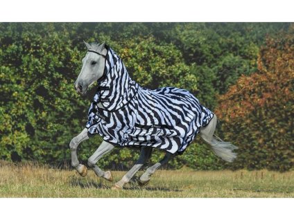 Deka proti hmyzu BUCAS Sweet-itch Zebra 165cm