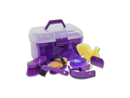 Box na čištění + sada kartáčů WALDHAUSEN lilac