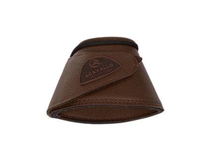 Zvony ACAVALLO Eco-Leather hnědé (M)