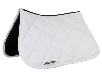 Všestranná podsedlová dečka SUPREME prošívaná white VS