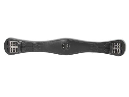 Drezurní podbřišník WALDHAUSEN s elastickými pásy černý 70cm