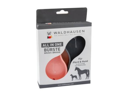 Kartáč WALDHAUSEN All-in-one gray/pink (2ks)