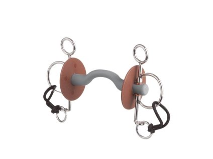 Udidlo pelham BERIS Short tounge port hard 140mm