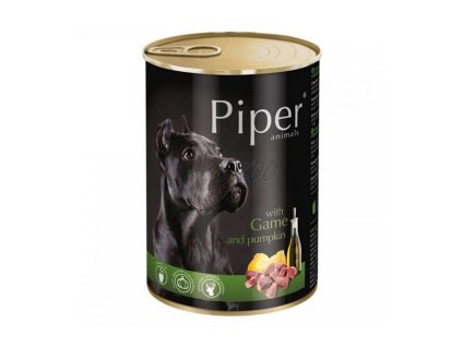 Konzerva PIPER se zvěřinou a dýní 400g