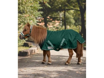 Výběhová deka WALDHAUSEN Comfort Shetty 100g green 90cm