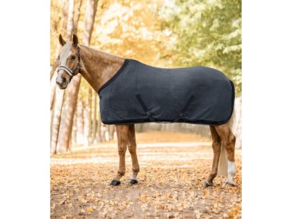 Odpocovací deka WALDHAUSEN Comfort Esperia magnet/black 135cm