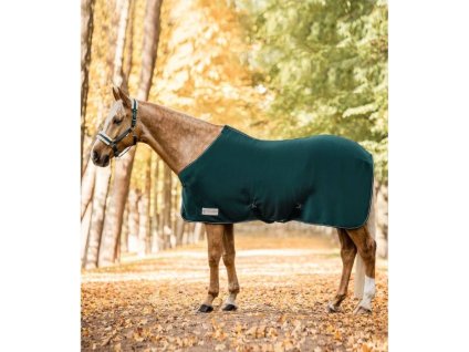 Odpocovací deka WALDHAUSEN Eco křížové zapínání green 125cm