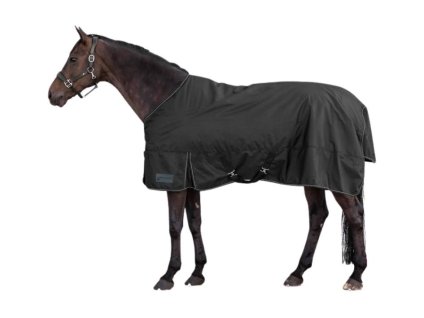 Lehká výběhová deka WALDHAUSEN Nordic black 125cm