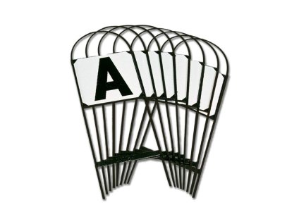 Drezurní písmena WALDHAUSEN pro obdélník 20x60m zapichávací