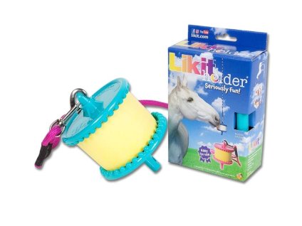 LIKIT Plastový držák na pochoutky aquamarine (DOPRODEJ)