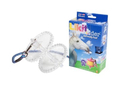 LIKIT Plastový držák na pochoutky clear glitter (DOPRODEJ)