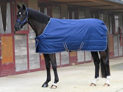Deka stájová BUCAS Quilt StayDry 300g navy 165cm