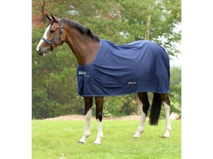 Transportní/odpocovací deka BUCAS Power Cooler navy/silver 110cm
