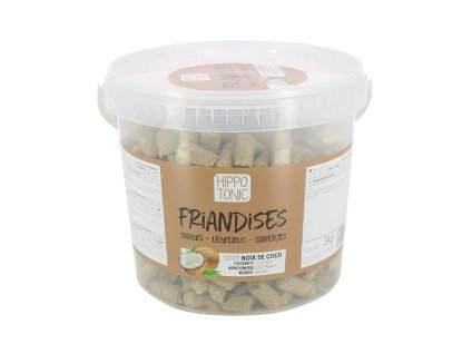 HIPPOTONIC Pamlsky pro koně kokosové 3kg (DOPRODEJ)