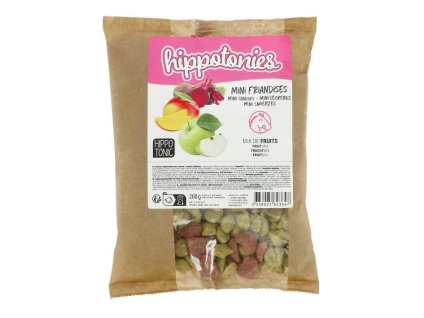 HIPPOTONIC Pamlsky Mini Treats - fruit mix 200g
