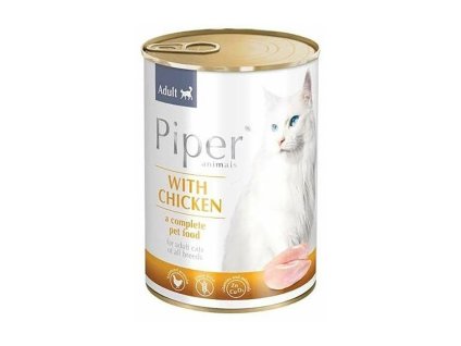 Konzerva PIPER Cat kuřecí 400g