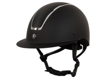 Bezpečnostní helma BR Omega Painted black/chrome (55-57)